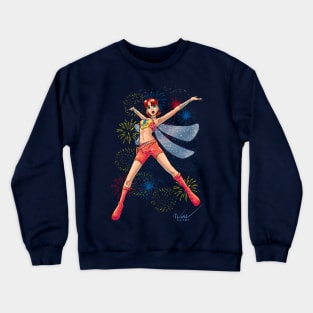 Caprice Fireworks Crewneck Sweatshirt